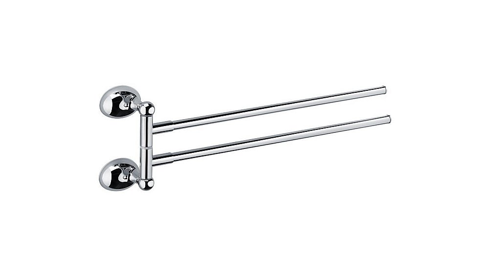 Полотенцедержатель двойной поворотный GRAMPUS BRIZ GR-3002A купить в интернет-магазине сантехники Sanbest