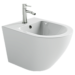 Биде подвесное Ceramica Nova Alba CN11006 белое купить в интернет-магазине Sanbest
