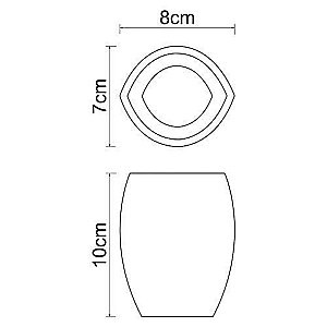 Стакан для зубных щеток WasserKRAFT Eider K-33328 купить в интернет-магазине сантехники Sanbest