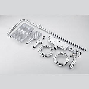 Душевая система Black&White Universe UK7016C хром купить в интернет-магазине сантехники Sanbest