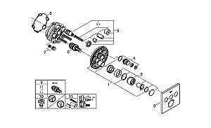 Термостат для душа Grohe Grohtherm SmartControl 29149000 купить в интернет-магазине сантехники Sanbest