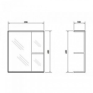 Зеркало Orange Рио Ri-56ZE в ванную от интернет-магазине сантехники Sanbest