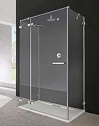 Душевой уголок Radaway Euphoria KDJ+S 80х80 стекло прозрачное/профиль хром купить в интернет-магазине Sanbest