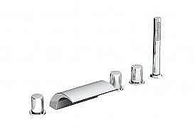 Смеситель врезной каскадный для ванны Ravak WF 025.00 купить в интернет-магазине сантехники Sanbest