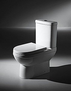 Унитаз напольный Bravat New Moon с бачком, с крышкой микролифт купить в интернет-магазине Sanbest