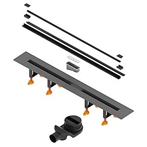 Душевой трап RGW SDR-55B 79215512-04 120 черный купить в интернет-магазине Sanbest