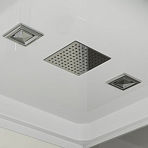 Душевая кабина Niagara Standart ST100/15Q 100х100 стекло прозрачное/профиль белый купить в интернет-магазине Sanbest