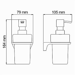 Диспенсер WasserKRAFT Elbe K-7299 купить в интернет-магазине сантехники Sanbest