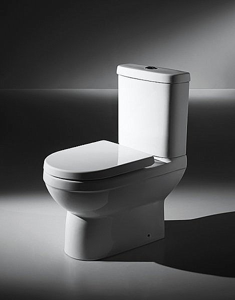 Унитаз напольный Bravat New Moon с бачком, с крышкой микролифт купить в интернет-магазине Sanbest