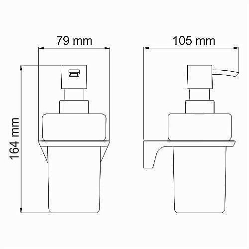 Диспенсер WasserKRAFT Elbe K-7299 купить в интернет-магазине сантехники Sanbest