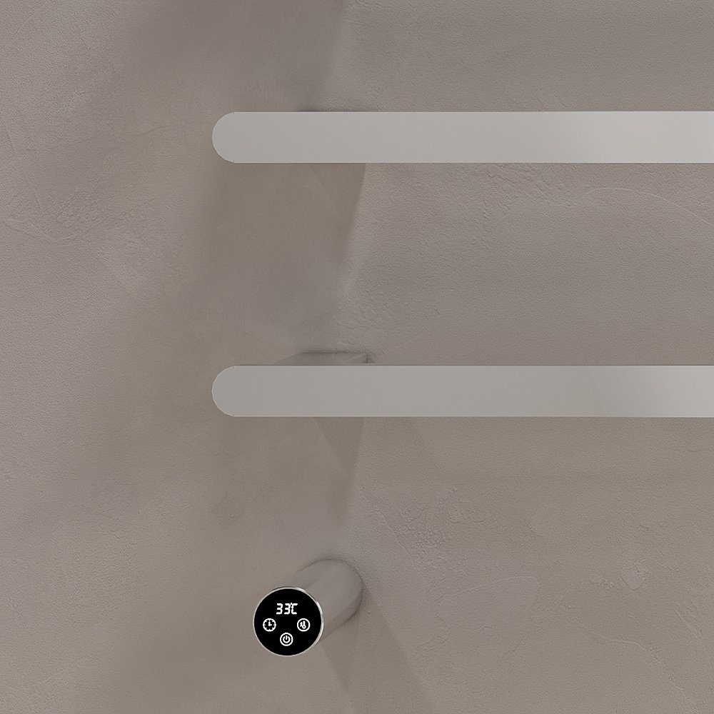 Полотенцесушитель электрический Vincea VTD-2H2CH хром, таймер купить в интернет-магазине сантехники Sanbest