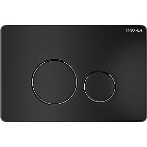 Кнопка для инсталляции Grossman Style 700.K31.05.21M.21M черная матовая купить в интернет-магазине сантехники Sanbest