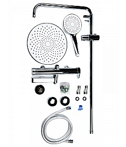 Душевая система Agger Sweet A2793300 хром глянцевый купить в интернет-магазине сантехники Sanbest