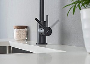 Смеситель для кухни Aquatek Европа AQ1382MB черный матовый купить в интернет-магазине сантехники Sanbest