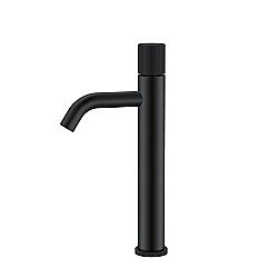 Смеситель для раковины Boheme Stick 122-BB.3 черный матовый/ручка LINEA купить в интернет-магазине сантехники Sanbest