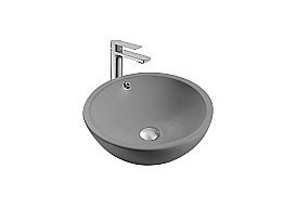 Раковина накладная Aquatek AQ5354-MG серая матовая купить в интернет-магазине Sanbest