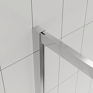 Душевой уголок Veconi Evo E3-CH-11090-01-C9 110х90 стекло прозрачное/профиль хром купить в интернет-магазине Sanbest