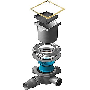 Душевой трап Pestan Confluo Standard 13000121 золото купить в интернет-магазине Sanbest