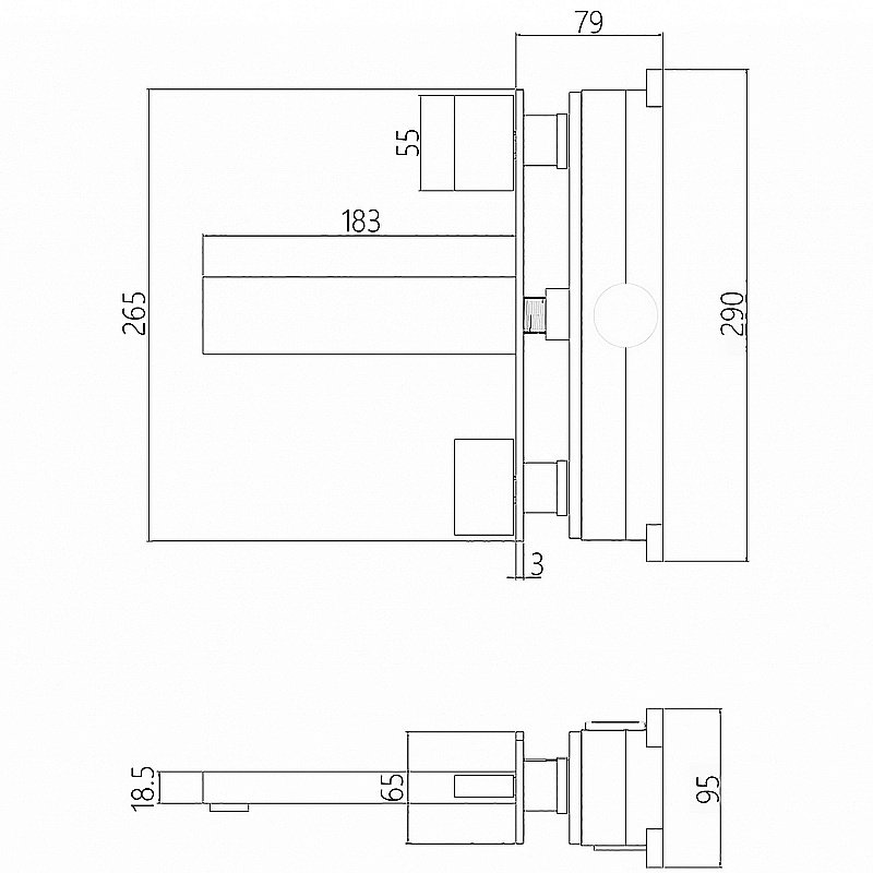 Смеситель для раковины Abber Daheim AF82122NG никель матовый купить в интернет-магазине сантехники Sanbest