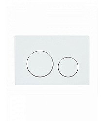 Кнопка для инсталляции Agger APB0188 белая глянцевая купить в интернет-магазине сантехники Sanbest