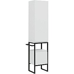 Пенал Allen Brau PRIORITY 40 белый матовый для ванной в интернет-магазине сантехники Sanbest