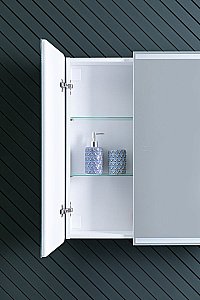 Зеркальный шкаф Aquanet Оптима 311862 80 купить в интернет-магазине сантехники Sanbest