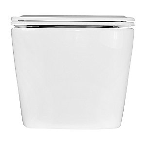 Унитаз подвесной Loranto Delphi AZ-91343 безободковый, смыв торнадо,с сиденьем микролифт, белый купить в интернет-магазине Sanbest