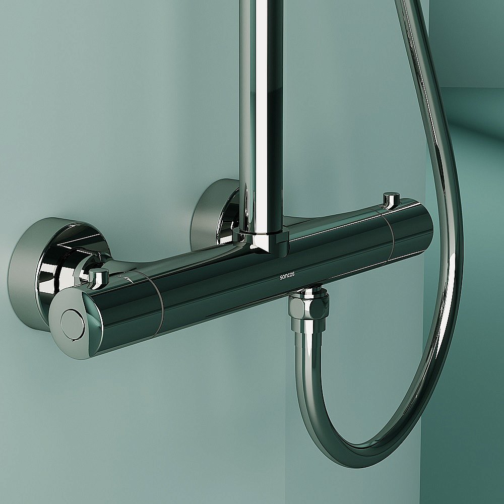 Душевая система Sancos Game SC3002CH хром купить в интернет-магазине сантехники Sanbest