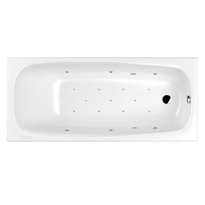 Гидромассажная ванна WhiteCross Layla Slim 170x75 "RELAX" хром купить в интернет-магазине Sanbest