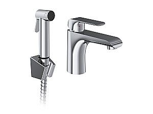 Смеситель для раковины Ravak Flat FL112.00CR X070438 хром купить в интернет-магазине сантехники Sanbest