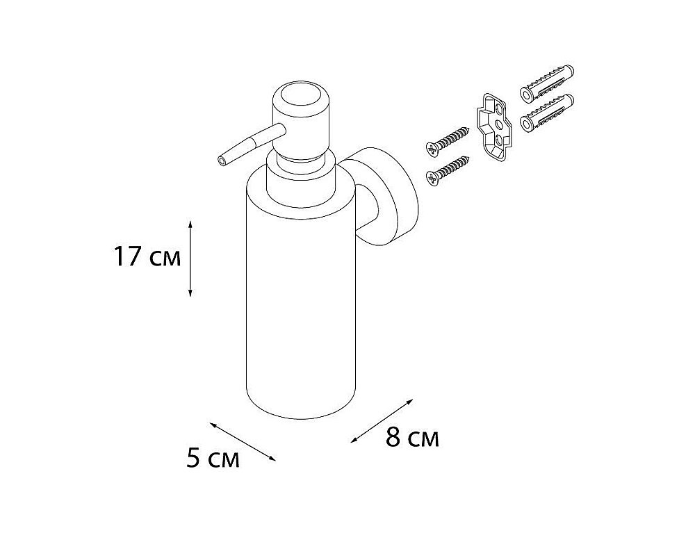 Диспенсер FIXSEN Hotel FX-31012B купить в интернет-магазине сантехники Sanbest