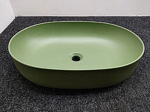 Раковина накладная Kerasan Nolita 60 534311 Verde купить в интернет-магазине Sanbest