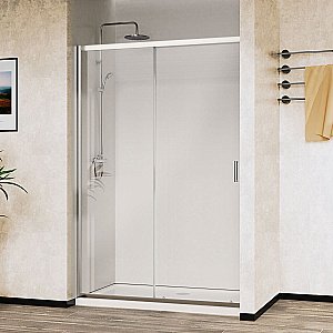 Душевая дверь Vincea City 140 VDS-5CT140CL стекло прозрачное/профиль хром купить в интернет-магазине Sanbest