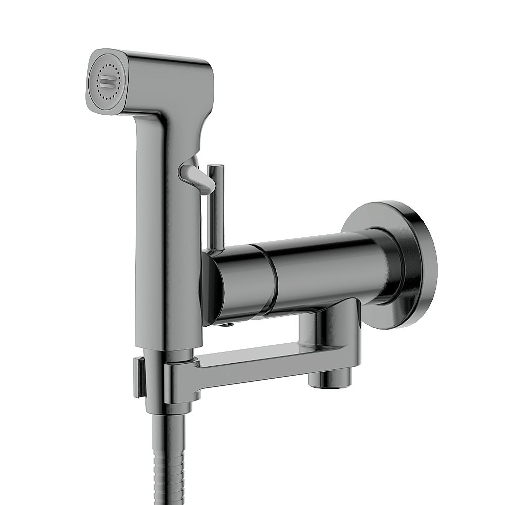 Гигиенический душ Aquatek Ника AQ1819BGM оружейная сталь купить в интернет-магазине сантехники Sanbest