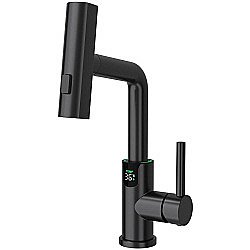 Смеситель для раковины Black&white Sky Day SD3028B черный матовый купить в интернет-магазине сантехники Sanbest