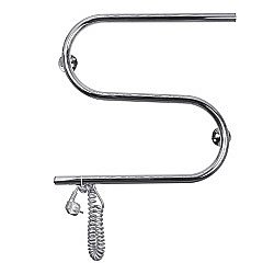 Полотенцесушитель электрический Domoterm S-образный DMT 112 42x50 EK L хром левый купить в интернет-магазине сантехники Sanbest