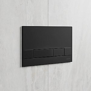 Кнопка для инсталляции Lemark Bit 9802006 черная матовая купить в интернет-магазине сантехники Sanbest