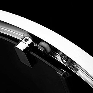 Душевой уголок Radaway Almatea PDJ 90х90x195 стекло графит/профиль хром купить в интернет-магазине Sanbest