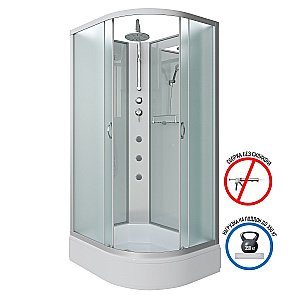 Душевая кабина Niagara Classic NG-33194-14BKTG 110х90 с гидромассажем купить в интернет-магазине Sanbest