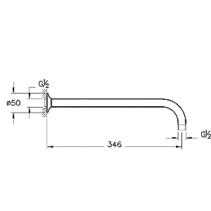 Душевая система VitrA Solid S A49287EXP хром купить в интернет-магазине сантехники Sanbest