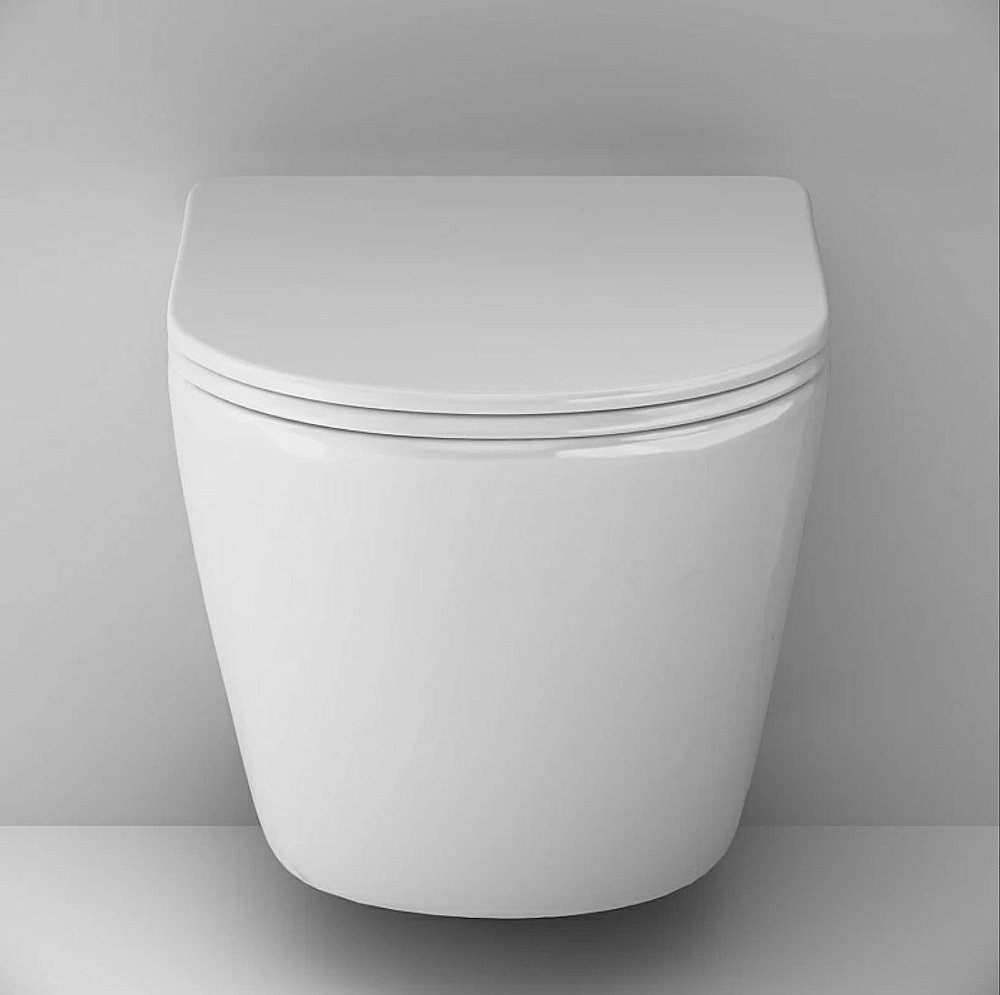 Унитаз подвесной AM.PM Like C801900SC белый, безободковый купить в интернет-магазине Sanbest
