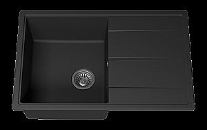 Кухонная мойка Misty Linkor 78 LIN-78х51-01 антрацит купить в интернет-магазине сантехники Sanbest