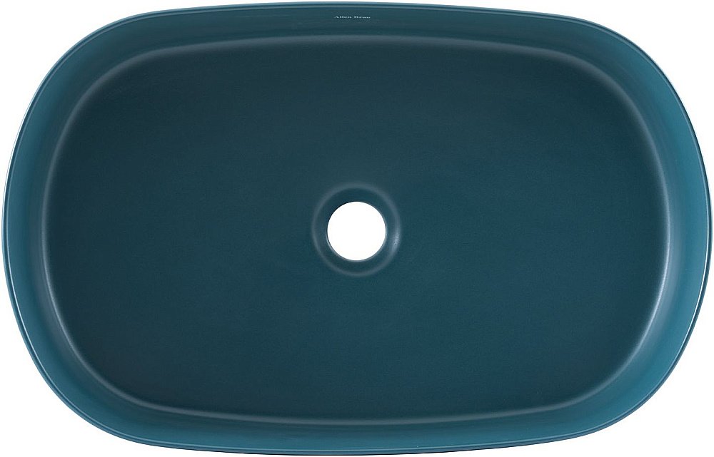Раковина Allen Brau Fantasy Oval 55 4.11022.PT петроль матовый купить в интернет-магазине Sanbest