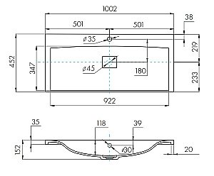 Раковина Акватон Айрис 100 1A73273KAG010 белая купить в интернет-магазине Sanbest
