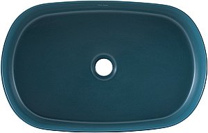 Раковина Allen Brau Fantasy Oval 55 4.11022.PT петроль матовый купить в интернет-магазине Sanbest