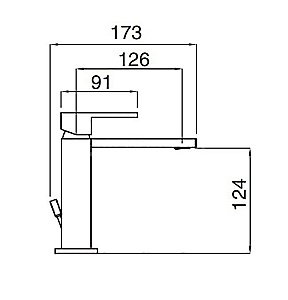 Смеситель для раковины Migliore Kvant Black 30434 купить в интернет-магазине сантехники Sanbest