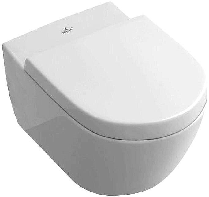 Унитаз подвесной Villeroy&Boch Subway 2.0 5614R001 альпийский белый, безободковый купить в интернет-магазине Sanbest