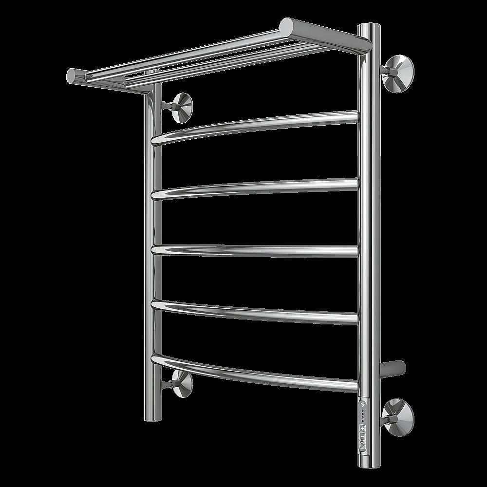 Полотенцесушитель электрический с полочкой Terminus Классик П6 500х650 купить в интернет-магазине сантехники Sanbest