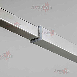 Душевое ограждение AvaCan LC 100MT профиль хром/стекло матовое с рисунком купить в интернет-магазине Sanbest