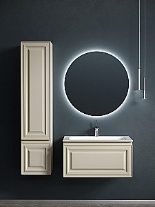 Тумба с раковиной Sancos Very VR80CE Beige Soft для ванной в интернет-магазине Sanbest